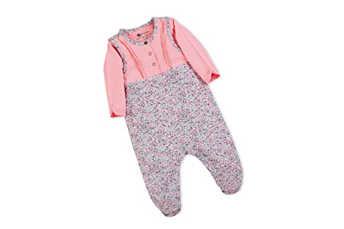 Sterntaler Strampler-Set Jersey Mabel Conjunto de Pijama, Rosa, 50 para Bebés