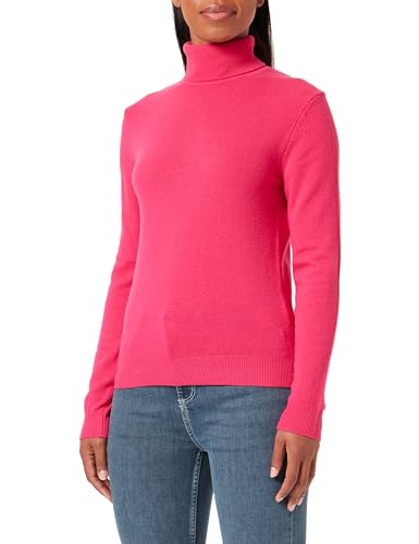 United Colors of Benetton Camiseta Ciclista M/L 1002d2348, Suéter Mujer, Morado (Ciclamino 2L3), S